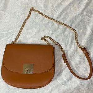 FOREVER 21 BEAUTIFUL TAN BAG